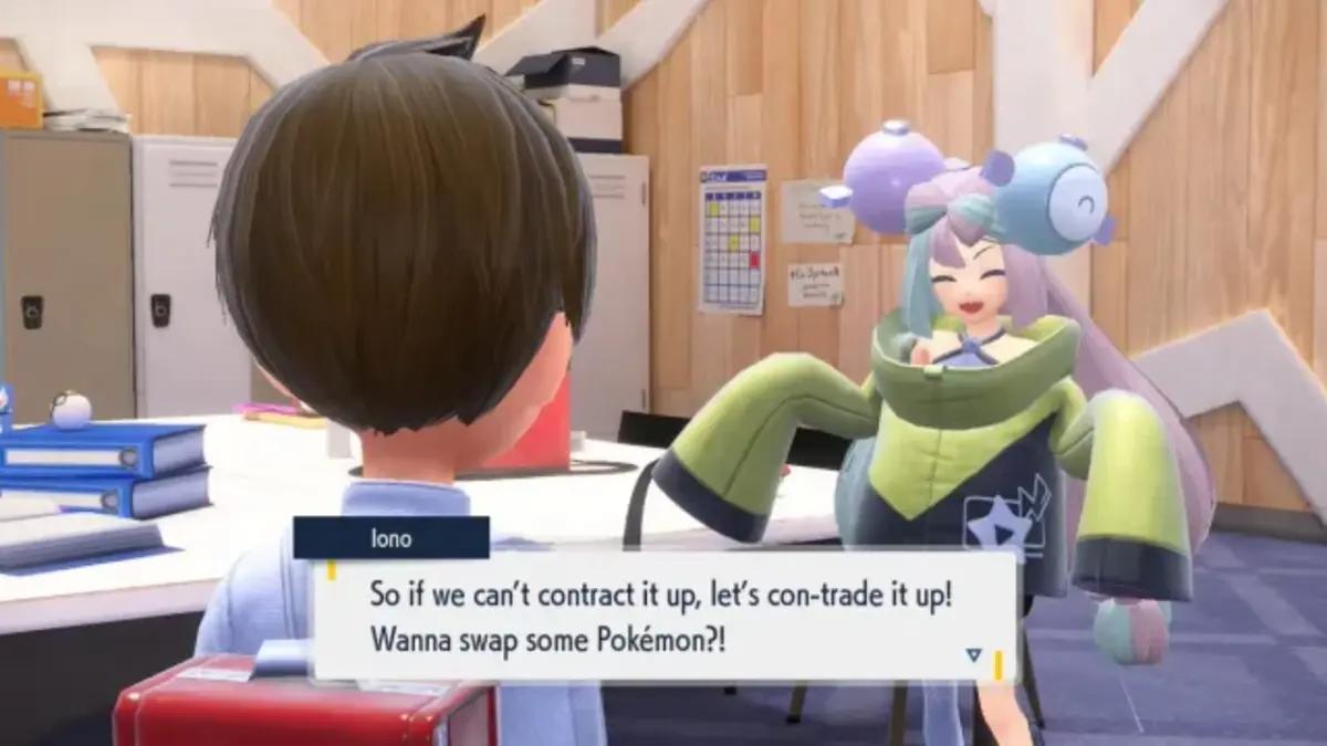 Pokemon SV DLC Iono